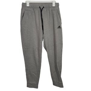 Adidas Light Grey Athletic Jogger Sweatpants